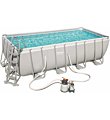 Bestway Piscina Fuori Terra Power Steel Rettangolare 488 x 244 x 122 cm
