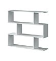 ATHENA Libreria moderna bassa con 4 ripiani