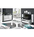 Mobile credenza 3 Ante cemento e bianco moderno