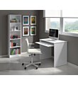 Scrivania pc ufficio portacomputer BIANCO 79 X 54 X 90 cm