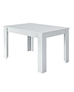 KENDRA Tavolo Sala da Pranzo allungabile 90 x 140 x 190 cm - Bianco