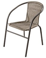 Sedia IOS tipo Rattan - Grigia