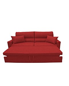 Divano Anastasia estraibile rosso Mara21