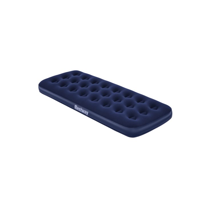 Airbed Materasso gonfiabile Singolo in Pvc Floccato Blu